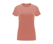 T-shirt 100% coton en tricot pour femme 170 g/m² Roly couleur saumon