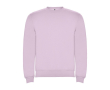 Pull unisexe en coton et polyester en tricot 280 g/m² Roly couleur rose clair 