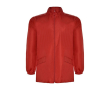 Coupe-vent en polyester unisexe avec col montant 70 g/m² Roly couleur rouge