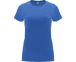 T-shirt 100% coton en tricot pour femme 170 g/m² Roly couleur bleu riviera