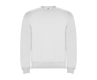 Pull unisexe en coton et polyester en tricot 280 g/m² Roly couleur blanc