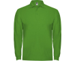 Polo pour homme en 100% coton en tricot piqué 220 g/m² Roly couleur vert gazon