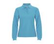 Polo en tricot piqué 100% coton pour femme 220 g/m² Roly couleur turquoise