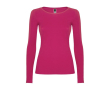 T-shirt pour femme en 100% coton en tricot 160 g/m² Roly couleur fuchsia