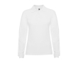 Polo en tricot piqué 100% coton pour femme 220 g/m² Roly couleur blanc