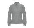 Polo en tricot piqué 100% coton pour femme 220 g/m² Roly couleur gris clair chiné