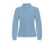 Polo en tricot piqué 100% coton pour femme 220 g/m² Roly couleur bleu ciel