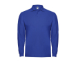 Polo pour homme en 100% coton en tricot piqué 220 g/m² Roly couleur bleu roi