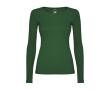 T-shirt pour femme en 100% coton en tricot 160 g/m² Roly couleur vert bouteille