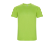 T-shirt technique en 50% polyester recyclé pour homme 135 g/m² Roly couleur vert lime