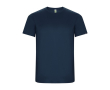 T-shirt technique en 50% polyester recyclé pour homme 135 g/m² Roly couleur bleu marine
