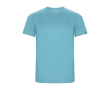 T-shirt technique en 50% polyester recyclé pour homme 135 g/m² Roly couleur turquoise