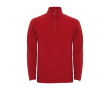 Pull micropolaire 100% polyester pour homme 155 g/m² Roly couleur rouge