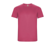 T-shirt technique en 50% polyester recyclé pour homme 135 g/m² Roly couleur fuchsia fluorescent