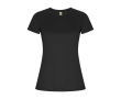 T-shirt technique en 50% polyester recyclé pour femme 135 g/m² Roly couleur gris graphite