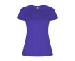 T-shirt technique en 50% polyester recyclé pour femme 135 g/m² Roly couleur violet