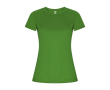T-shirt technique en 50% polyester recyclé pour femme 135 g/m² Roly couleur vert pomme