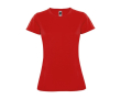 T-shirt technique en tricot piqué pour femme 150 g/m² Roly couleur rouge