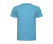 T-shirt technique enfant en tricot piqué en polyester 150 g/m² Roly couleur turquoise
