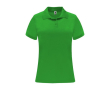 Polo technique en tricot piqué polyester 150 g/m² pour femme Roly couleur vert pomme