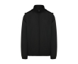 Veste imperméable légère unisexe en polyester 85 g/m² Roly couleur noir