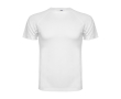 T-shirt technique enfant en tricot piqué en polyester 150 g/m² Roly couleur blanc