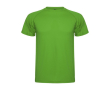 T-shirt technique enfant en tricot piqué en polyester 150 g/m² Roly couleur vert pomme