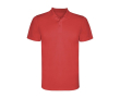 Polo technique en tricot piqué polyester pour homme 150 g/m² Roly couleur rouge