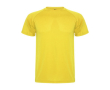 T-shirt technique enfant en tricot piqué en polyester 150 g/m² Roly couleur jaune