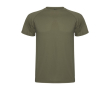 T-shirt technique homme en tricot piqué en polyester 150 g/m² Roly couleur vert militaire