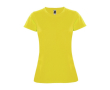 T-shirt technique en tricot piqué pour femme 150 g/m² Roly couleur jaune