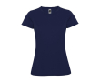 T-shirt technique en tricot piqué pour femme 150 g/m² Roly couleur bleu marine