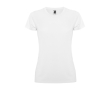 T-shirt technique en tricot piqué pour femme 150 g/m² Roly couleur blanc