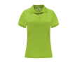 Polo technique en tricot piqué polyester 150 g/m² pour femme Roly couleur vert lime