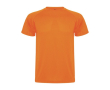 T-shirt technique enfant en tricot piqué en polyester 150 g/m² Roly couleur orange fluorescent