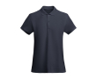 Polo 100% coton biologique en tricot piqué pour femme 210 g/m² Roly couleur bleu marine