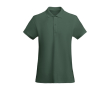 Polo 100% coton biologique en tricot piqué pour femme 210 g/m² Roly couleur vert bouteille