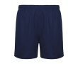 Short de sport 100% polyester unisexe 140 g/m² Roly couleur bleu marine