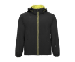 Veste softshell en polyester et élasthanne unisexe 300 g/m² Roly couleur noir
