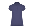 Polo en tricot piqué 100% coton pour femme 200 g/m² Roly couleur bleu jean