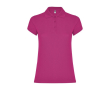 Polo en tricot piqué 100% coton pour femme 200 g/m² Roly couleur fuchsia