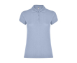 Polo en tricot piqué 100% coton pour femme 200 g/m² Roly couleur bleu gris