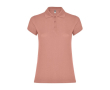 Polo en tricot piqué 100% coton pour femme 200 g/m² Roly couleur saumon