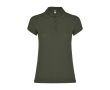 Polo en tricot piqué 100% coton pour femme 200 g/m² Roly couleur vert foncé