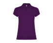 Polo en tricot piqué 100% coton pour femme 200 g/m² Roly couleur mauve