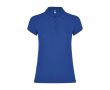 Polo en tricot piqué 100% coton pour femme 200 g/m² Roly couleur bleu roi