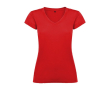 T-shirt 100% coton en tricot pour femme 155 g/m² Roly couleur rouge