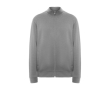 Pull à col roulé en coton et polyester unisexe 280 g/m² Roly couleur gris clair chiné