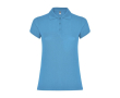 Polo en tricot piqué 100% coton pour femme 200 g/m² Roly couleur turquoise