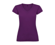 T-shirt 100% coton en tricot pour femme 155 g/m² Roly couleur mauve